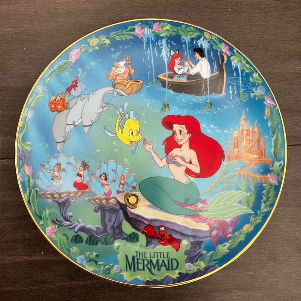 Disney Musical Memories Bradford Exchange Plate Lot Aladdin Peter Alice Beauty - Picture 8 of 13